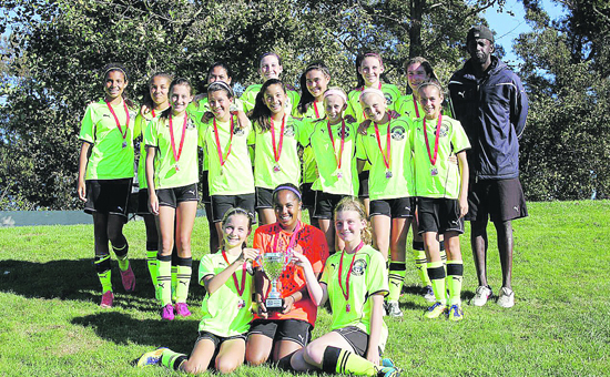 U14 Lamorinda Girls Take Second Place