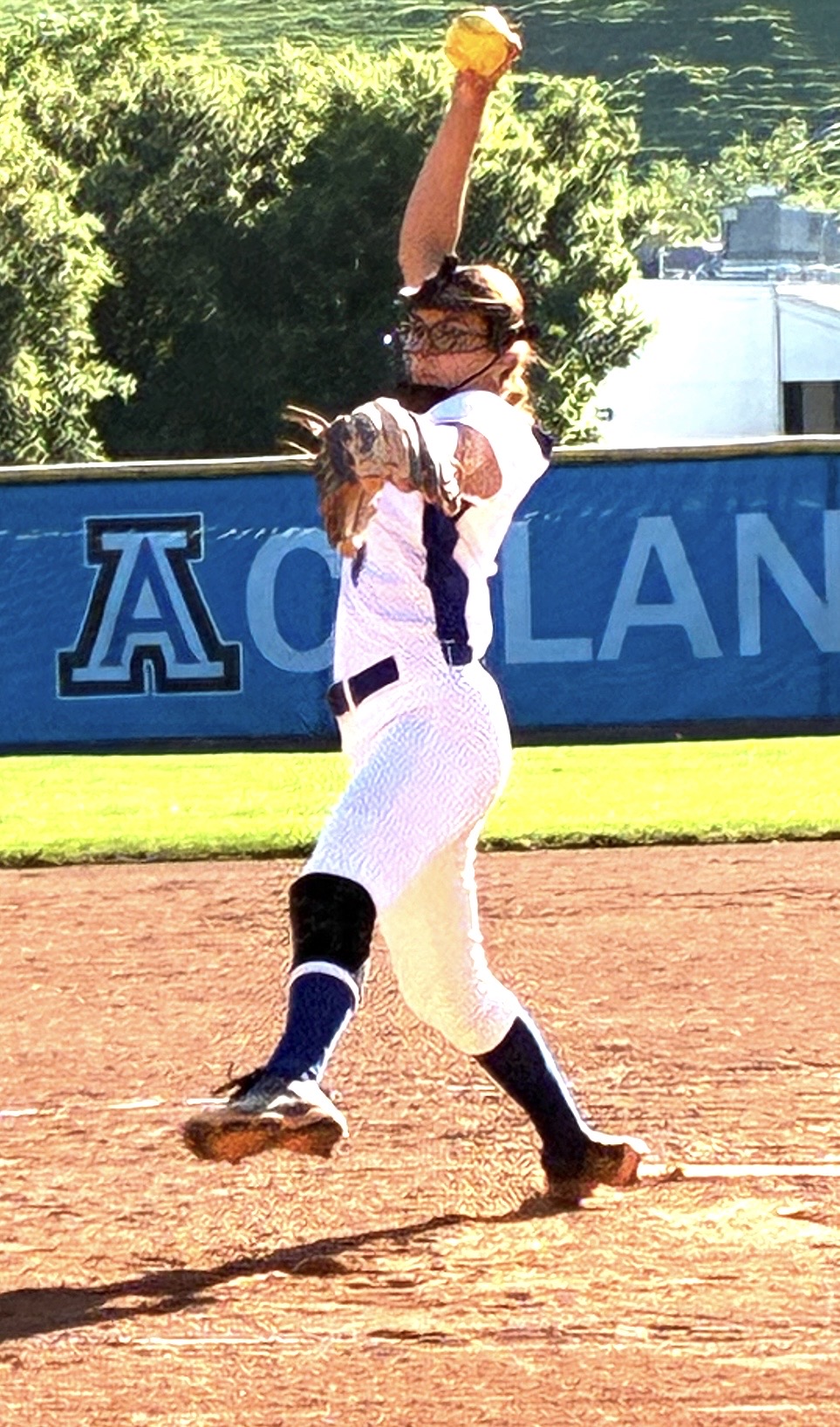 Acalanes pitcher Maya Shoenhair