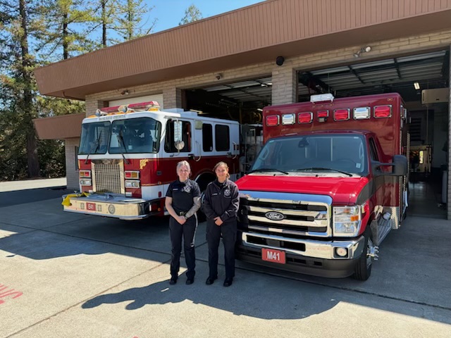 MOFD has its first all-female paramedic/EMT team call out