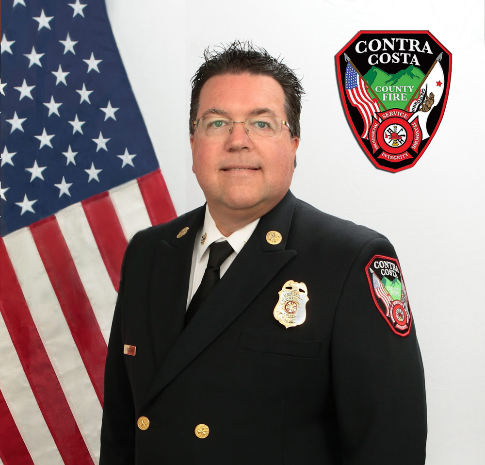 Contra Costa County Fire Protection District Fire Chief Lewis Broschard