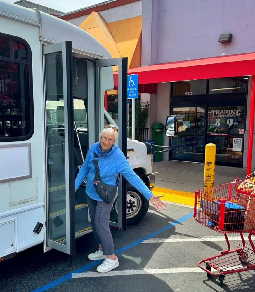 Transportation offerings help seniors get around town.