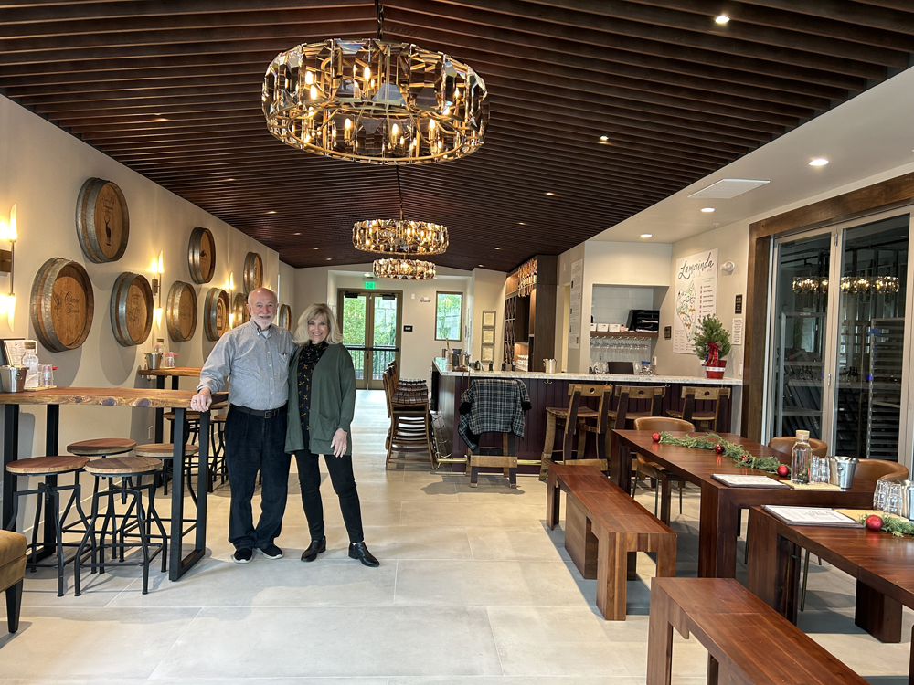 Local Vines owners Larry and Esther Thal 