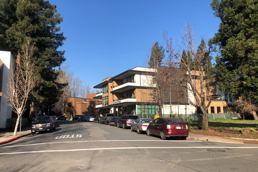 Flat roofs like this one at 210 Lafayette Circle were a point of contention for the Lafayette City Council during its Jan. 12 meeting.