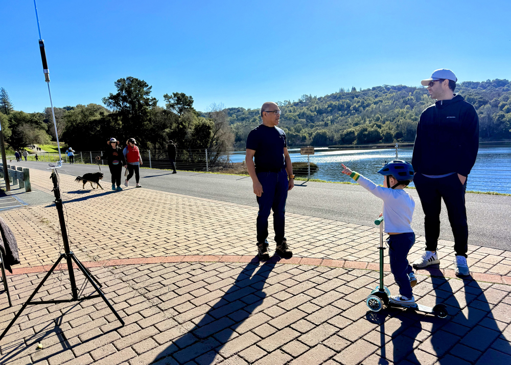 LARIG participates in Winter Radio Field Day