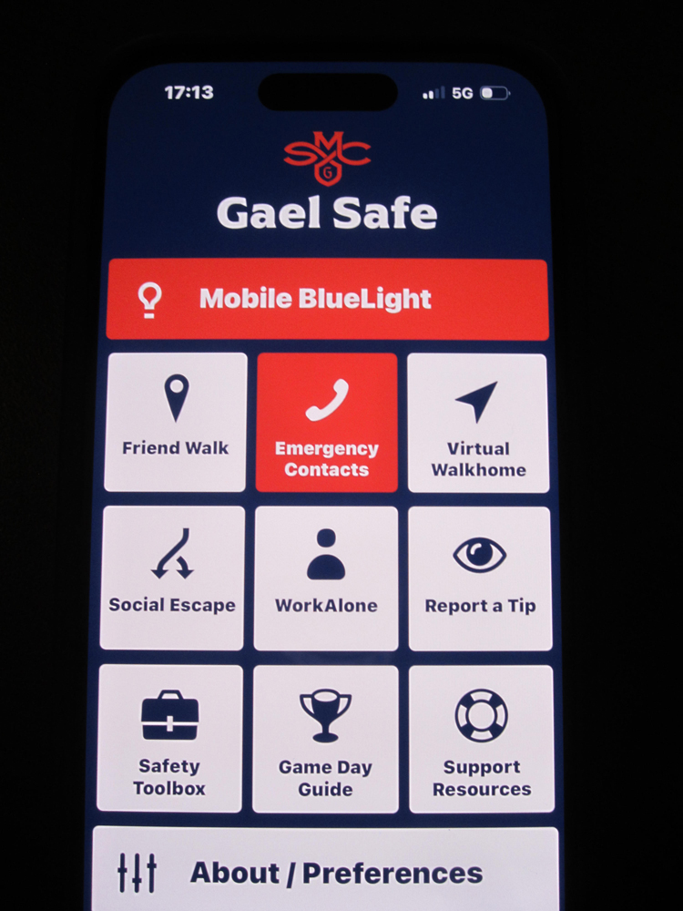 It is estimated that 50% of the SMC community has downloaded the "Gael Safe" app.